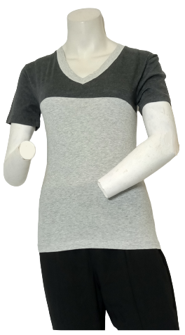 Zenana Outfitters Gray T-Shirt