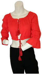 Red Etophe Studios Bolero Top