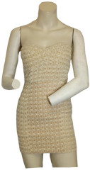 Minuet Yellow/Cream Dress