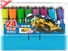 M&G Stamp Watercolor Pen Hexagon Washable 24 colors (1 per pack)