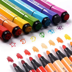 M&G Stamp Watercolor Pen Hexagon Washable 24 colors (1 per pack)