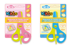 M&G Kids Safety Scissors 13.5mm Plastic blade, safe elastic force function