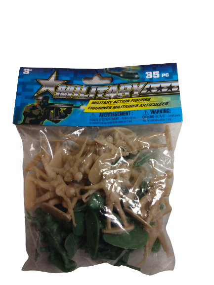 Military Action Figures - Plastic Army Men