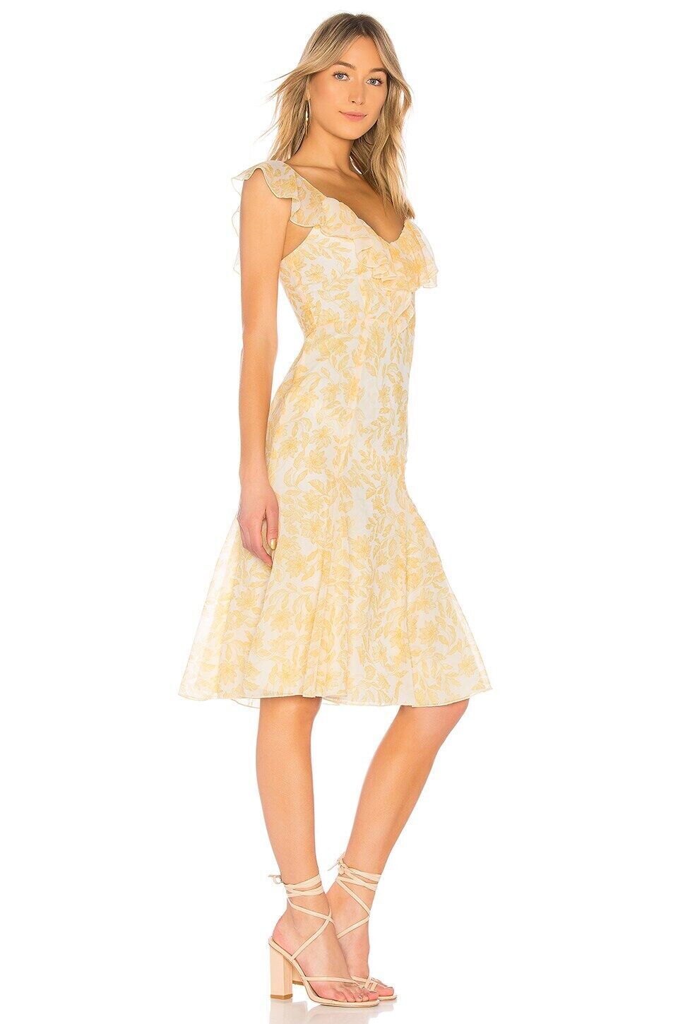 women's floral dress